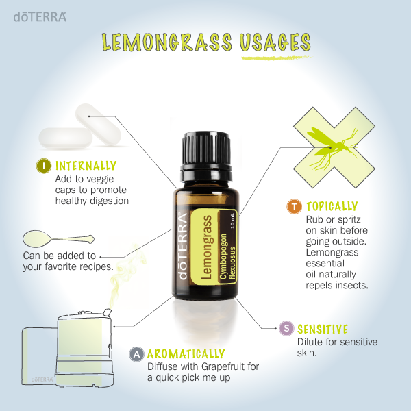 Lemongrass Essential Oil Recipes, Uses and Benefits Spotlight