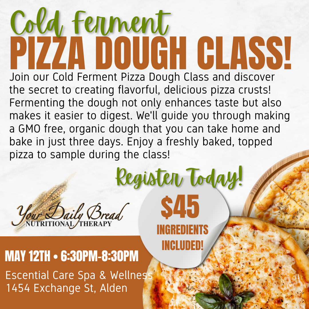 May 12th Pizza Dough Class